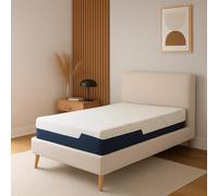 SAMPUR Matelas Original | Mémoire de Forme | Zones ergonomiques | Housse Bambou déhoussable et Respirante (90x190 cm)