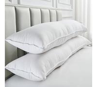 SAMPUR Traversin Ergonomique Excellence Microfibre | Confort Moelleux et Haut de Gamme | Soutien Optimal pour la Nuque (150x40 cm)