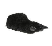 SAMs - Pantoufles peluche animal monstre avec griffes - Unisexe -36-47 - TH-MK - Noir - noir, 42/43 EU