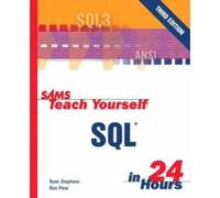 Sams Teach Yourself SQL in 24 Hours Ronald R. Plew, Ryan K. Stephens (Auteur)