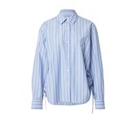 Samsøe Samsøe Chemisier 'Catan' saphir / bleu clair / blanc, Taille XS