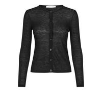 Samsøe Samsøe - Gilet en maille semi-transparente - Femme - Pulls - Noir - Taille: 36 FR