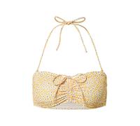 Samsøe Samsøe Hauts de bikini 'Gytea' bleu marine / jaune d'or / blanc, Taille 65