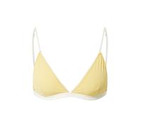 Samsøe Samsøe Hauts de bikini 'Yella' jaune / blanc, Taille 70