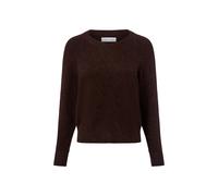 Samsøe Samsøe Pull-over ' Nor o-n Short ' chocolat, Taille L