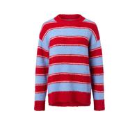 Samsøe Samsøe Pull-over 'Sajeanne' bleu clair / rouge, Taille M
