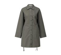 Samsøe Samsøe - Robe Chemise Décontractée avec Détail au Dos - Femme - Robes - Vert - Taille: 44 FR