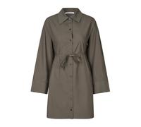 Samsøe Samsøe - Robe Chemise Décontractée avec Fermeture à Boutons - Femme - Robes - Vert - Taille: 38 FR