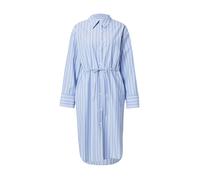 Samsøe Samsøe Robe-chemise 'Sacatan' bleu clair / blanc, Taille 34