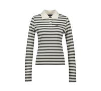 Samsøe & Samsøe SADONELL LS POLO 15512 women Shirts & Blouses blue|beige taille: M