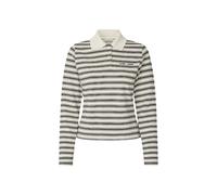 Samsøe Samsøe - Sadonell LS Polo - Femme - Tops - Blanc - Taille: 44 FR