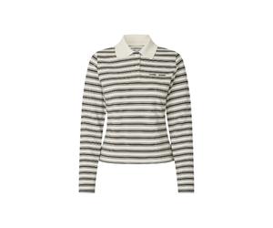 Samsøe Samsøe - Sadonell LS Polo - Femme - Tops - Blanc - Taille: 44 FR