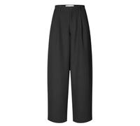 Samsøe Samsøe - Saharper Wide Pantalons - Femme - Pantalons - Noir - Taille: 38 FR
