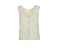 Samsøe Samsøe - Salou Vest - Femme - Tops - Blanc - Taille: 42 FR