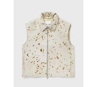 Samsøe & Samsøe SALYLO LEATHER VEST 15374 women Vests beige taille: M