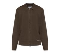 Samsøe Samsøe - Samatt Zip Polo - Homme - Pulls - Brun - Taille: S