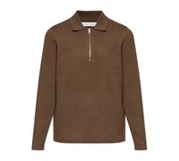 Samsøe & Samsøe GUNA HALF ZIP 10490 men Pullovers brown taille: L