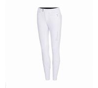 Samshield Diane 1.0 Full Grip Pantalon d'équitation femme, Taille:36, Couleur:blanc