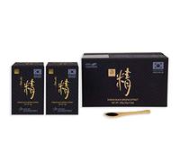 SAMSIDAE - Extrait de Ginseng Noir Coréen, Renforcé en Ginsénosides, Saponines 80 mg/g, Racines de 4 à 6 ans, Qualité Supérieure, Cure de 3 mois, 2x50g