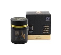 SAMSIDAE - Extrait de Ginseng Noir Coréen, Renforcé en Ginsénosides, Saponines 80 mg/g, Racines de 4 à 6 ans, Qualité Supérieure, Cure de 3 mois, 100g