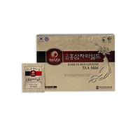 Samsidae Thé au Ginseng Rouge Coréen - 50 Sachets | Granulés à 10 % d'extrait de ginseng rouge, sachets de 3 g, à infuser chaud ou froid, culture GAP en Corée du Sud
