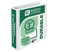 Samsill Earth's Choice biodégradable View à anneaux 3-Inch Single blanc