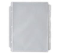 Samsill Lot de 8 intercalaires de protection pour classeurs à 3 anneaux, très résistants, 14 x 21,6 cm, chargement par le haut, sans danger pour les archives