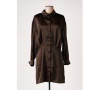 samsoe & samsoe robes femme de couleur marron 38