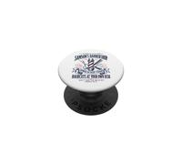 Samson Barbershop Funny Christian PopSockets PopGrip Adhésif
