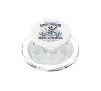 Samson Barbershop Funny Christian PopSockets PopGrip pour MagSafe