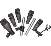 Samson DK707 Grosse caisse, caisse claire et Tom tom Kit microphone