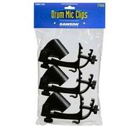 Samson DMC100 - Support de microphone à clipper sur cercle batterie - 3 pièces G