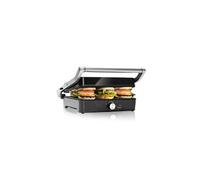 Samson - Grill, presse paninis et sandwichs 0% BPA de 2000W. Plaques grandes tailles anti-adhérantes et ouverture à 180º. Design exclusif.