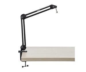 Samson MBA38-38 Bras de microphone pour podcasting et streaming (MBA38), noir