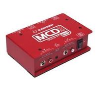 Samson Boîtier de direct passif stéréo MCD2 Pro S-MAX pour téléphones, PC et tablettes Rouge