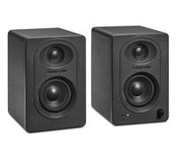 Samson MediaOne MX3BT Enceinte Bluetooth stéréo 1/4 TRS et entrées AUX 1/8, égaliseur 2 Broches