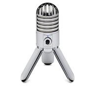 Samson Microphone USB Meteor Mic – directivité cardioïde, diaphragme 25 mm, 20Hz-20kHz, SPL 120dB