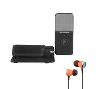 Samson Microphone Go Mic Video USB avec caméra et écouteurs intra-auriculaires