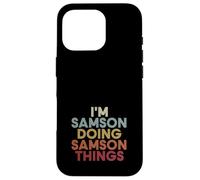 Samson Name Samson Personalized Name First Given Coque pour iPhone 16 Pro