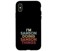 Samson Name Samson Personalized Name First Given Coque pour iPhone X/XS