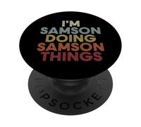 Samson Name Samson Personalized Name First Given PopSockets PopGrip Adhésif