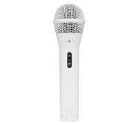 Samson Q2U Microphone dynamique portable USB et XLR avec motif polaire cardioïde pour podcasting et diffusion en direct (blanc)