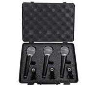 Samson - R21 3 Pack - Pack 3 Microphones dynamiques cardioïdes - en étui