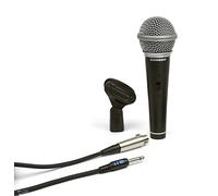 Samson - R21S CONSUMER - Microphone dynamique cardioïde - interrupteur - avec pince et câble XLR-Jack