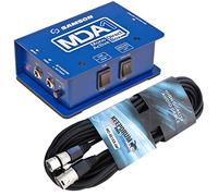 Samson S-Max MDA1 Boîtier mono direct actif + câble XLR Keepdrum 6 m