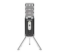 SAMSON Satellite - USB/iOS Broadcast Microphone for capturing High-Definition Audio on Your Computer, iPhone Or iPad - Black, SASAT