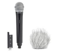 Samson XPD2HQ6 WSBW Microphone sans fil USB à main 2,4 GHz + Keepdrum coupe-vent