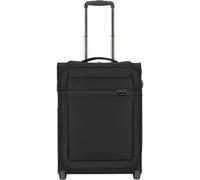 Samsonite Airea - Bragage à main expensable de haut niveau, 2 rouleaux, 55 cm, 41/46 L, noir