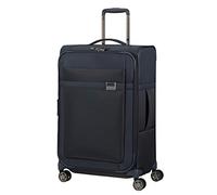 Samsonite Airea Valise trolley soute, 67 cm | Bleu Foncé, valise souple extensible, 67H x 43W x 26D cm, 73.5 L, 2.4 kg, avec serrure TSA et doubles roues encastrées