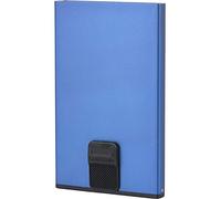 Samsonite Alu Fit SLG - Case de Carte, 10,2 cm, Bleu (Vrai Bleu)
